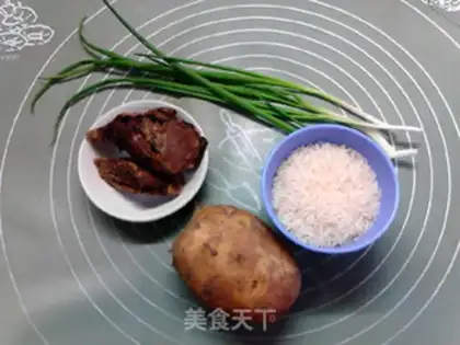 Make Potato rice step 0