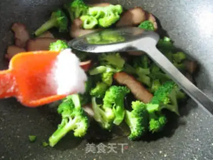 Make Soy broccoli step 7