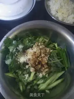 Make A cucumber with beans step 4