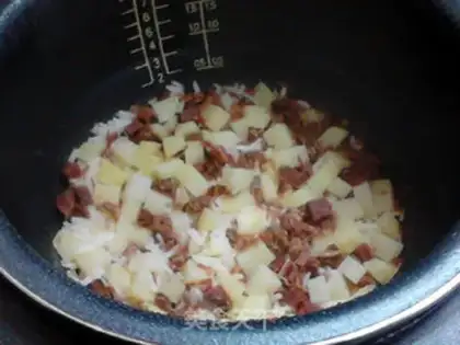 Make Potato rice step 9