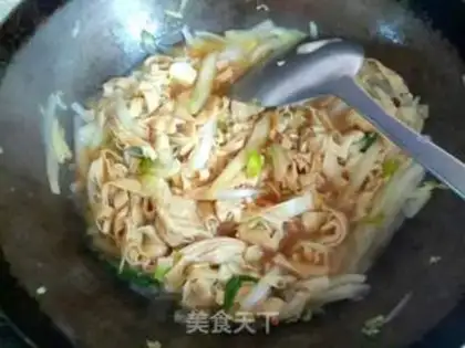 Make Cabbage dry tofu step 8