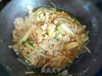 Make Cabbage dry tofu step 9