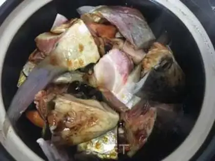 Make Sandpot salmon head step 4