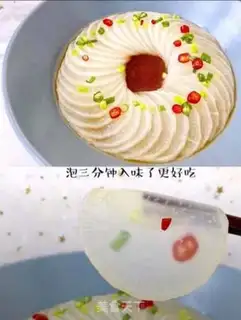 Make Clear the radish step 4