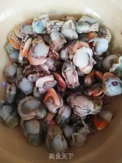Make Spicy scallops step 0
