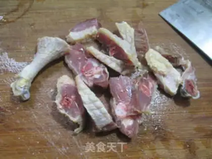 Make Pyramid dry duck legs step 1