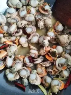 Make Spicy scallops step 7