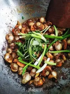Make Spicy scallops step 9