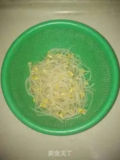 Make A cucumber sprouts fan step 1