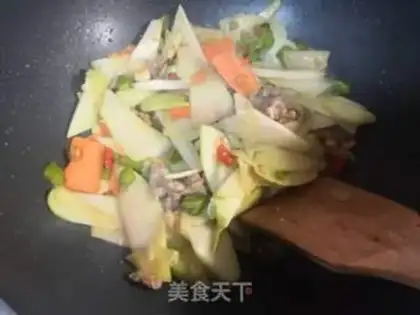 Make The meatloaf is fried with guava step 3