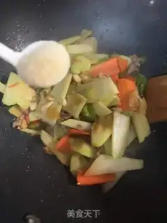 Make The meatloaf is fried with guava step 4