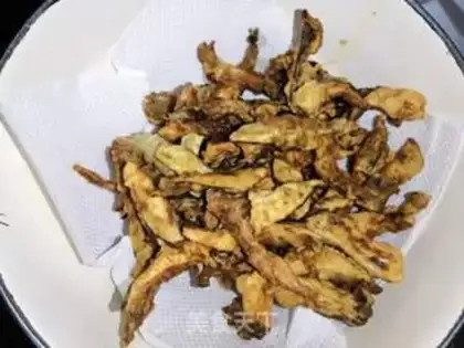 Make Fried mushrooms step 17