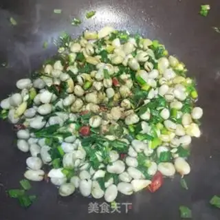 Make Garlic beans step 6