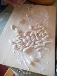 Make Cat ear noodles step 3
