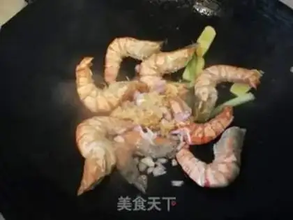 Make Lemon shrimp step 4