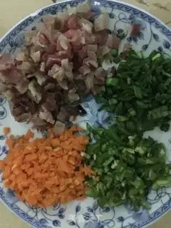 Make Gold fried rice step 1