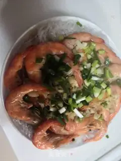 Make Garlic fan shrimp step 7