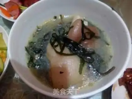 Make Sea hog hoof soup step 3