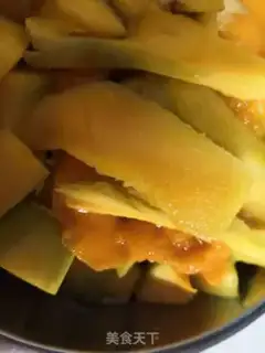 Make Mango mud with apples step 1