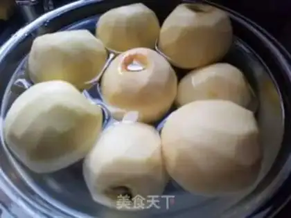 Make Apple dry step 0