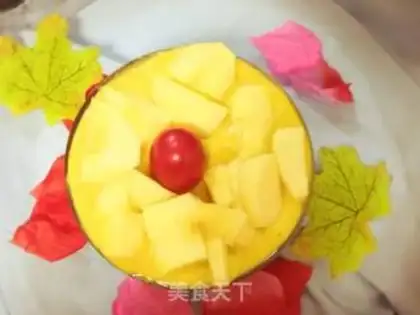 Make Mango mud with apples step 5
