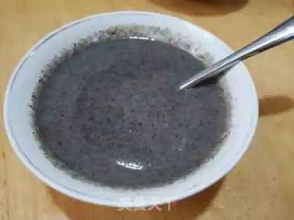 Make Homemade black sesame paste step 9