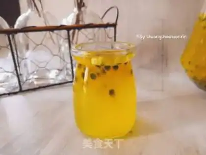 Make A bee of vanilla fruit step 3