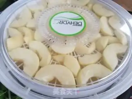Make Apple dry step 4