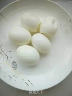 Make Five meat eggs and soybeans step 13