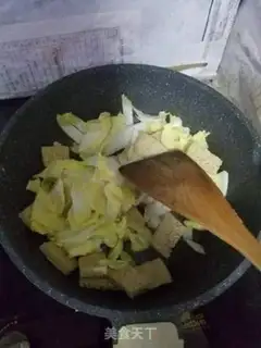 Make Frozen tofu doll food step 1