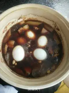 Make Five meat eggs and soybeans step 15