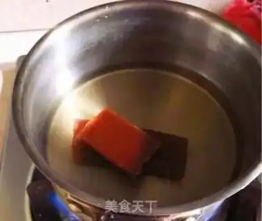 Make Coconut juice, lasagna step 1