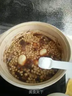 Make Five meat eggs and soybeans step 16