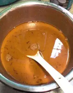 Make Coconut juice, lasagna step 3