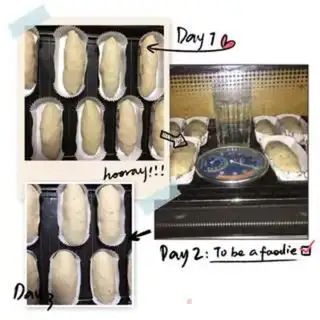 Make Coffee bean berries soft buns step 5