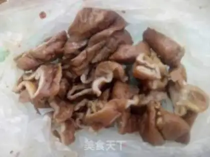 Make Chili fried intestines step 1