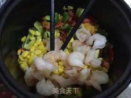 Make Shrimp corn step 9