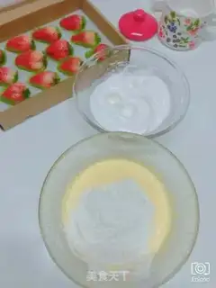 Make Strawberry waffles step 2