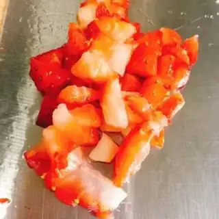 Make Strawberry yogurt pie step 1