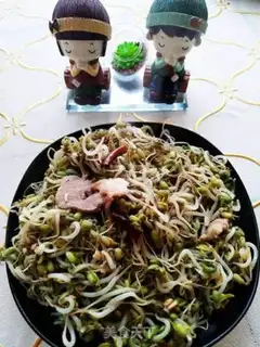 Make Jealousy and dumb bean sprouts step 8
