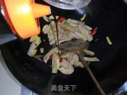 Make Pepper fried the pig belly step 6
