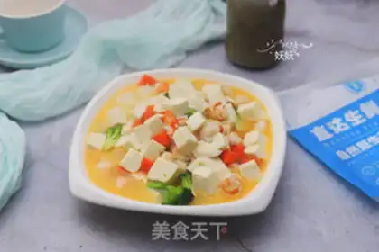 Make Shrimp tofu step 7