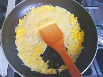 Make Salted egg potatoes step 6