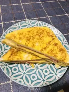 Make Cheese ham sandwich step 7