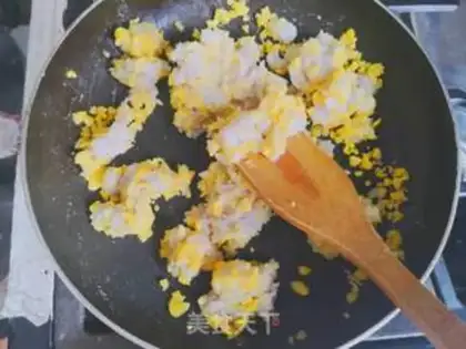 Make Salted egg potatoes step 8