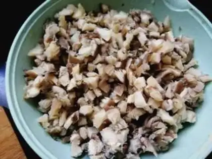 Make An egg dumpling for a rhinoceros fan step 5