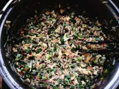 Make An egg dumpling for a rhinoceros fan step 20