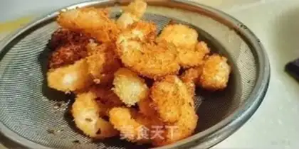 Make Souffle shrimp step 3