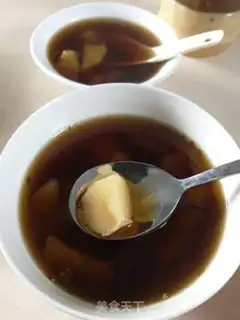 Make Black sugar pear, pear soup step 4