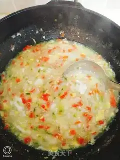 Make Carrot blue radish eggnog soup step 4